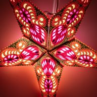Hvězdná Lampa - Fire Festival Pěticípá - 60cm