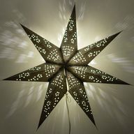 Hvězdná Lampa - Černá Polární Záře Sedmicípá - 60cm