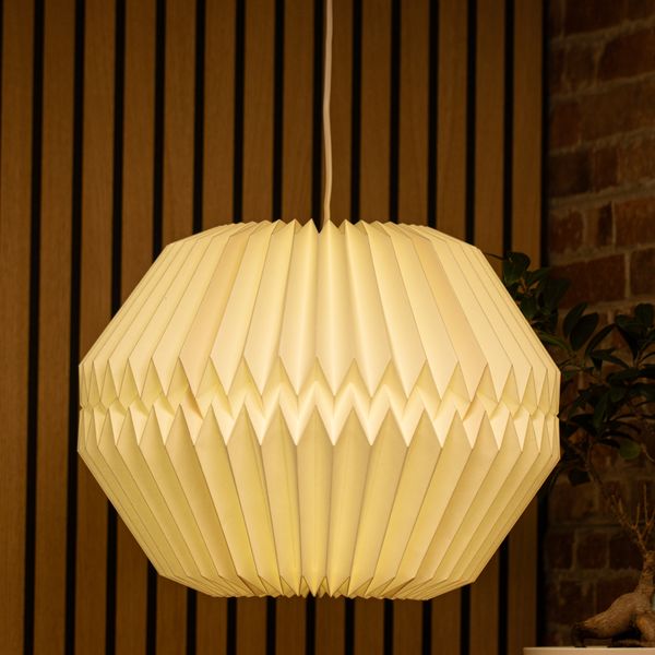 Skládané Stínidlo na Lampu ve Tvaru Soudku - Velké