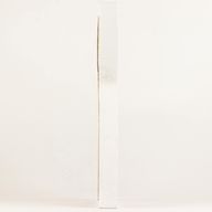 Anděl z mangového dřeva – Bílý nátěr s vyřezávanou železnou dekorací – 39 cm