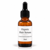 10x Neoznačené Organické Sérum na Vlasy 30ml - Mrkvové Semínko
