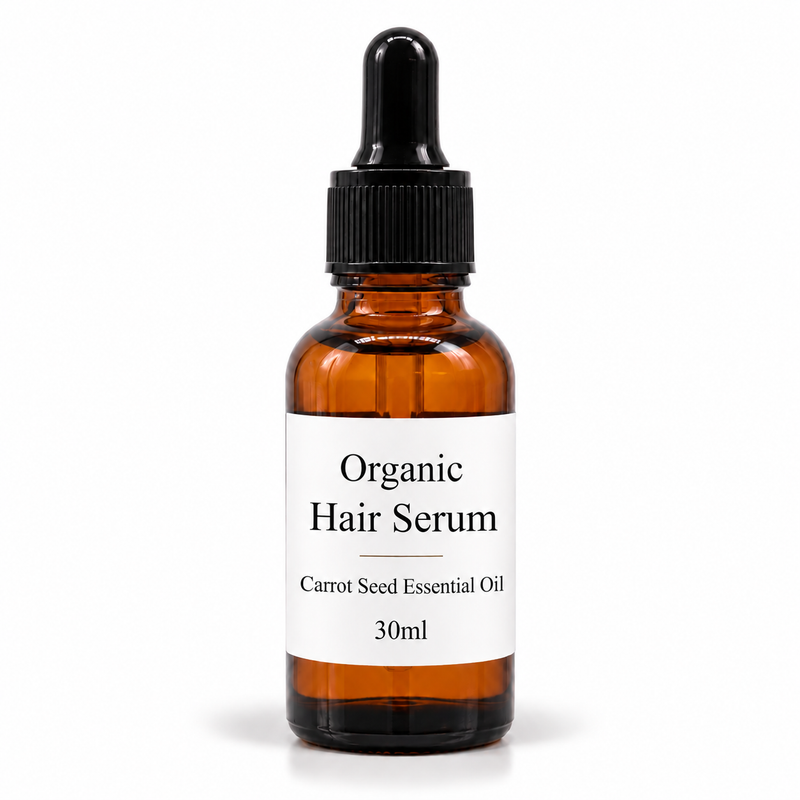 10x Neoznačené Organické Sérum na Vlasy 30ml - Mrkvové Semínko