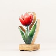 Dřevěné Pokojové Rostliny – Mini Tulipán