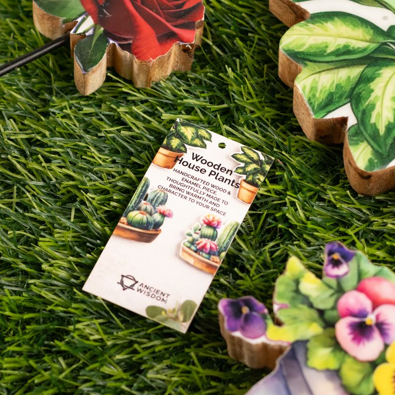 Dřevěné Pokojové Rostliny – Mini Tulipán