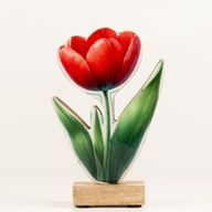 Dřevěné Pokojové Rostliny - Střední Tulipán