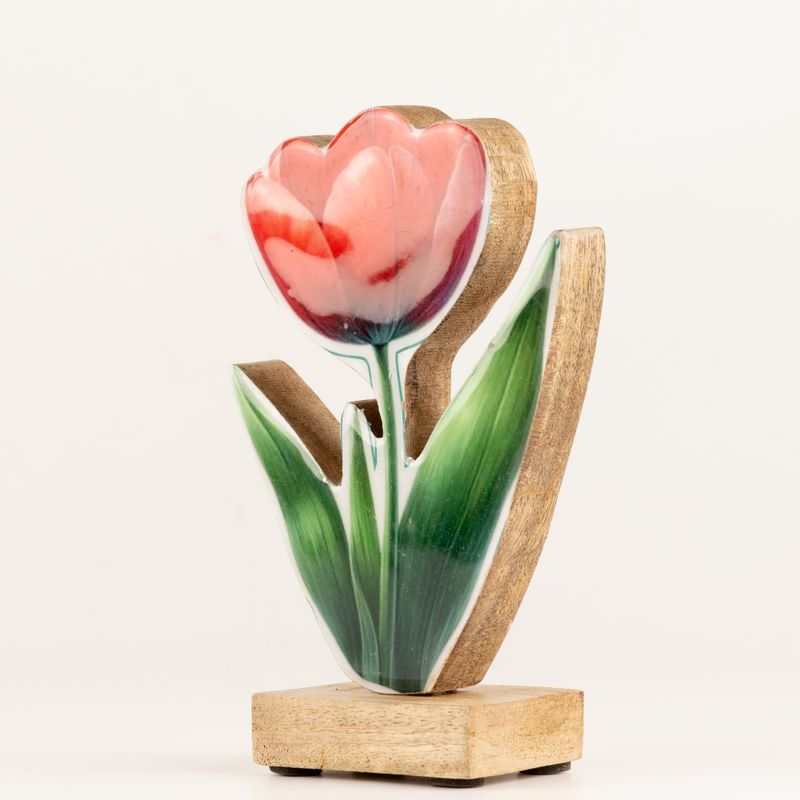 Dřevěné Pokojové Rostliny - Střední Tulipán