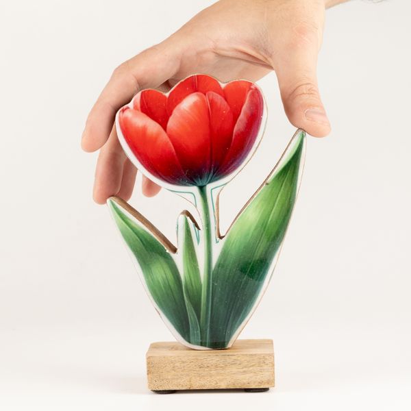 Dřevěné Pokojové Rostliny - Střední Tulipán