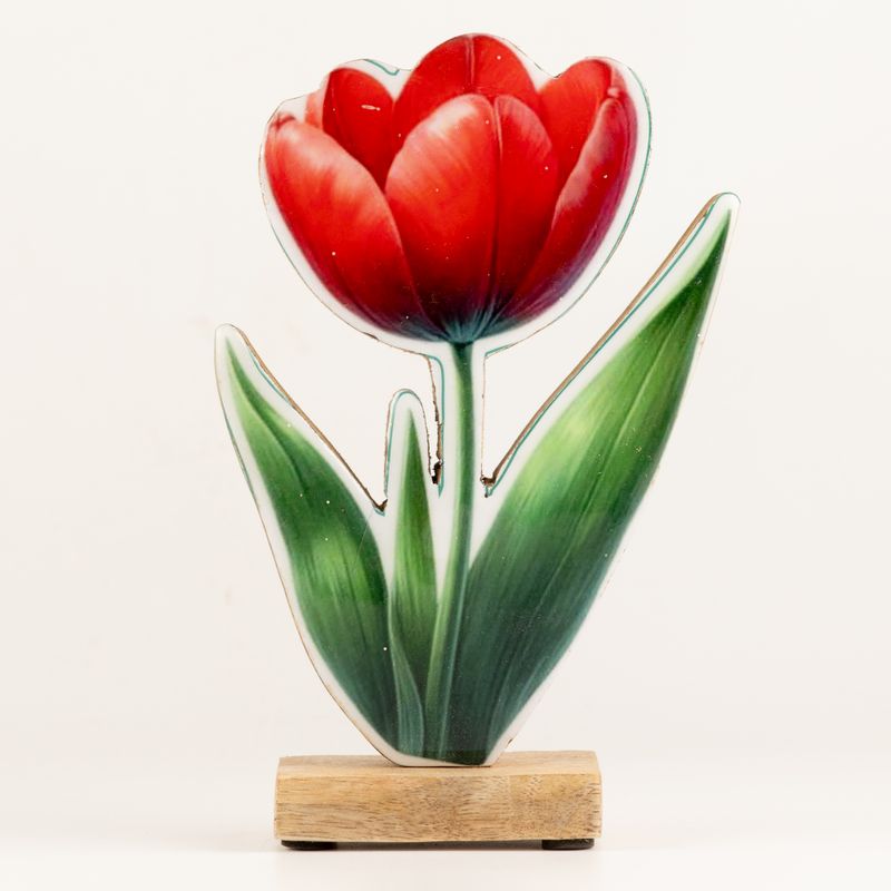 Dřevěné Pokojové Rostliny - Velký Tulipán