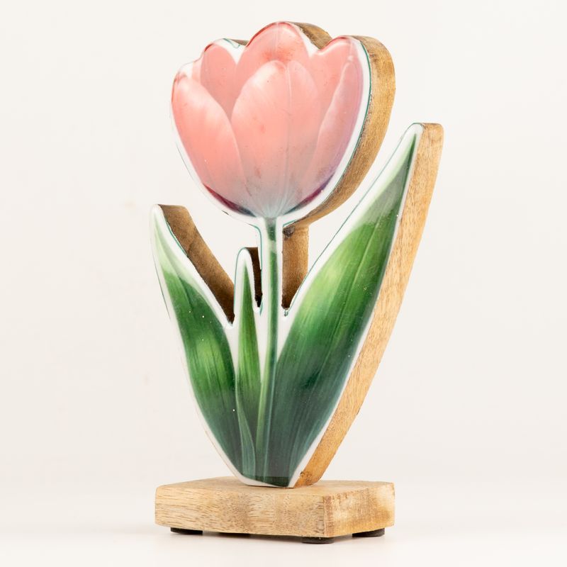 Dřevěné Pokojové Rostliny - Velký Tulipán