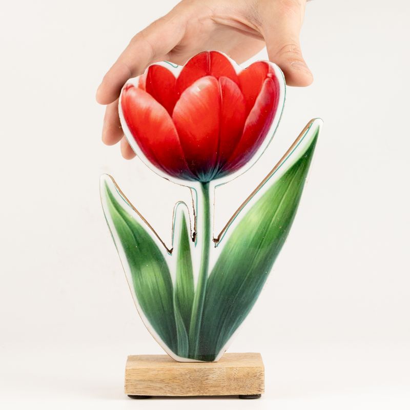Dřevěné Pokojové Rostliny - Velký Tulipán