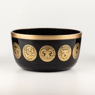 Černé Zodiak Misky - Sada 3 kusů - 15 cm, 19 cm, 20 cm