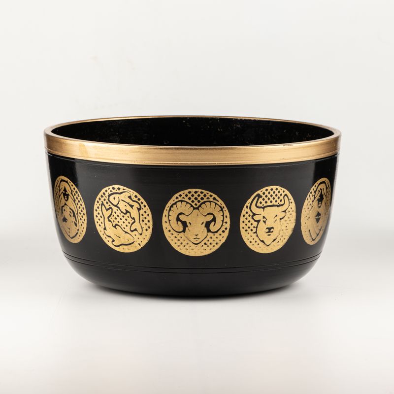 Černé Zodiak Misky - Sada 3 kusů - 15 cm, 19 cm, 20 cm