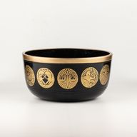 Černé Zodiak Misky - Sada 3 kusů - 15 cm, 19 cm, 20 cm