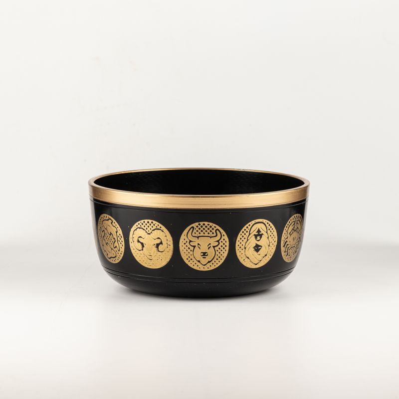Černé Zodiak Misky - Sada 3 kusů - 15 cm, 19 cm, 20 cm