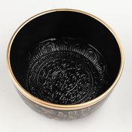 ALIGN - Černá Zpívající Mísa Sada - 15x7,5 cm