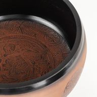 Velká Zpívající Mísa - Švestková - 32x15 cm - Design 2