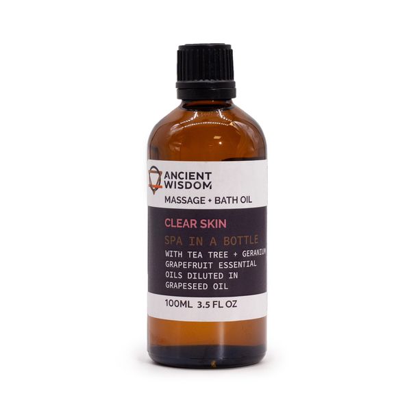 Koupelový a Masážní Olej - Čistá Pokožka - 100 ml