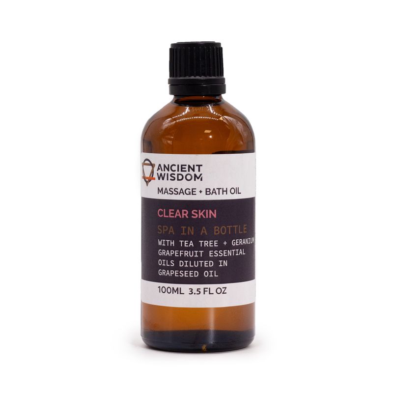 Koupelový a Masážní Olej - Čistá Pokožka - 100 ml
