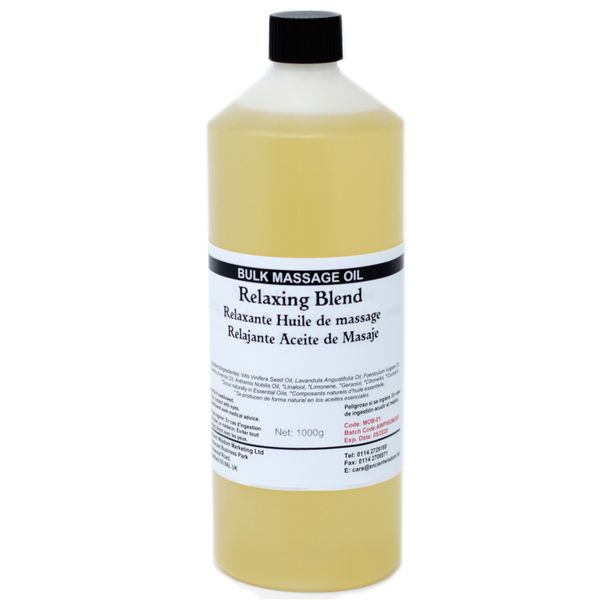 Koupelový a Masážní Olej - Relaxační Směs - 1 Kg