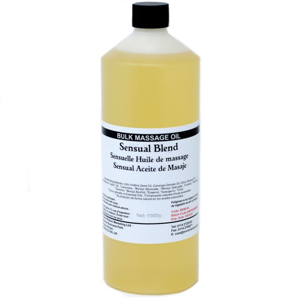 Koupelový a Masážní Olej - Senzuální Směs - 1 Kg