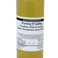 Koupelový a Masážní Olej - Hřejivá a Povzbudivá Směs - 1 Kg