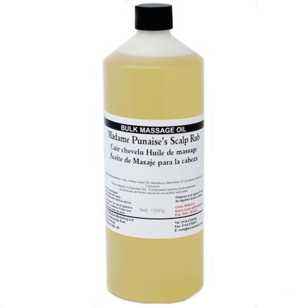 Koupelový a Masážní Olej - Pokožka Hlavy - 1 Kg