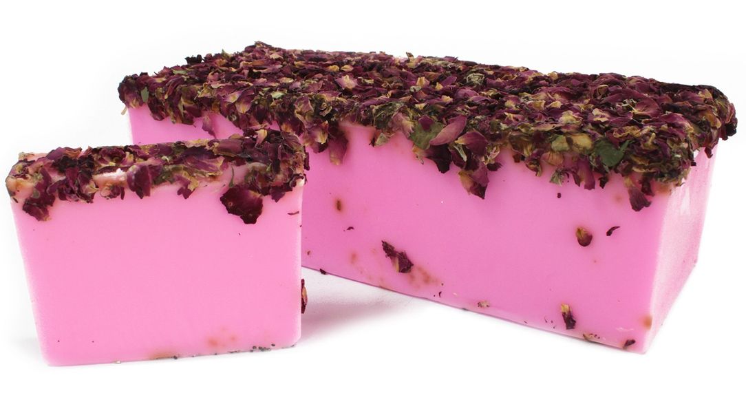 Balení 13 Kousků 100g Nakrájeného Mýdla - Růže