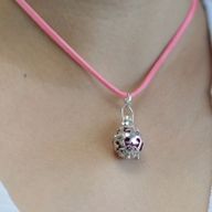Stříbrný Andělský Zvonek - Svádění - 16mm