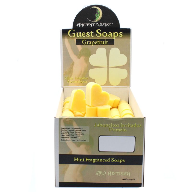 Srdíčková Mýdla pro Hosty - Grepefruit