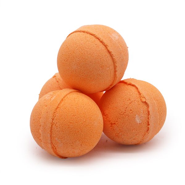 Koupelová bomba s éterickým olejem - citronová tráva a mandarinka