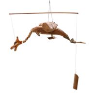 Závěsný Létající Drak - Přírodní - 37 cm