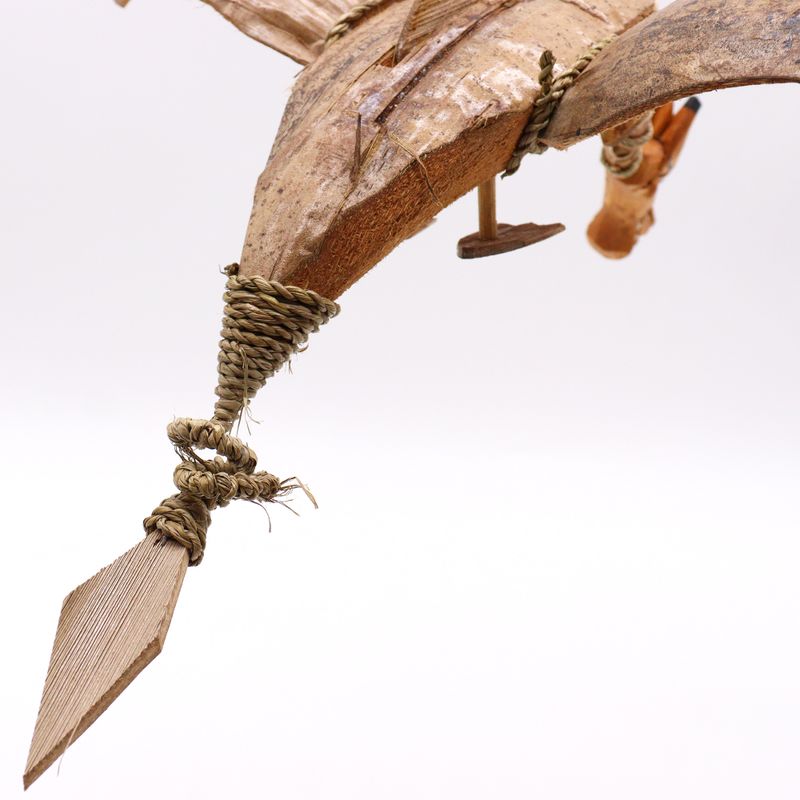 Závěsný Létající Drak - Přírodní - 37 cm