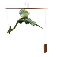 Závěsný Létající Drak - Zelený - 37 cm