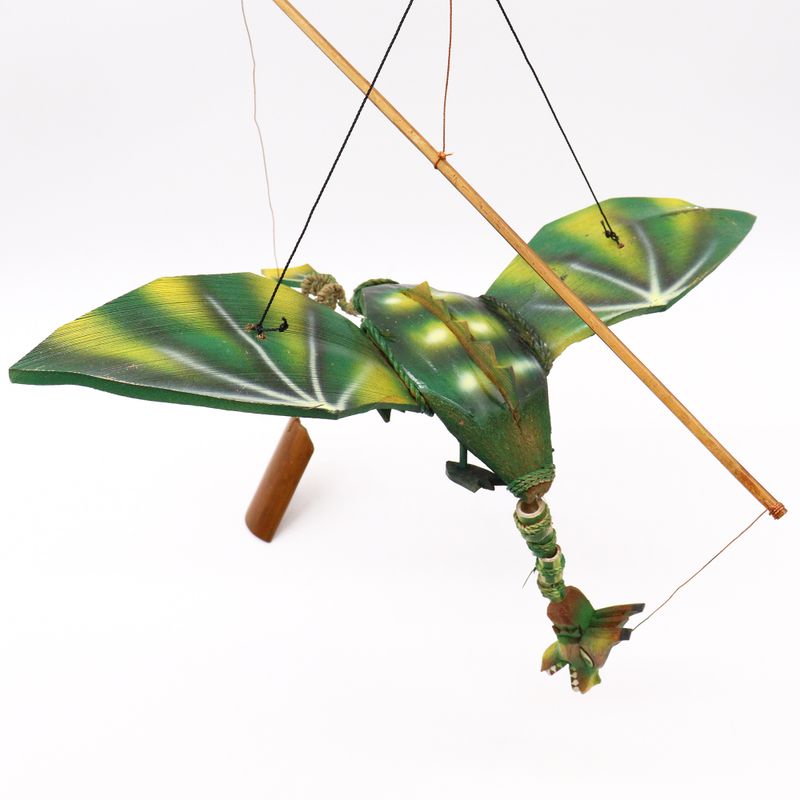Závěsný Létající Drak - Zelený - 37 cm