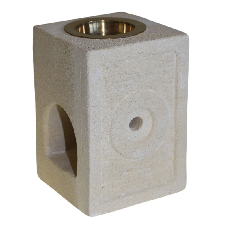 Kamenná Aroma Lampa - Maurská, Hranatá