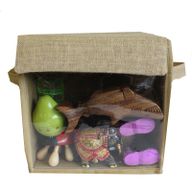 Velký Box na Hračky 25x25x25 cm