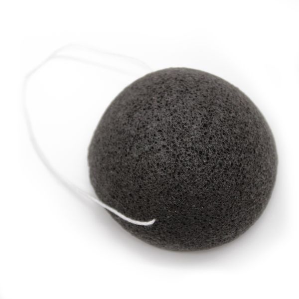Přírodní Japonská Mycí Houba Konjac - Černá