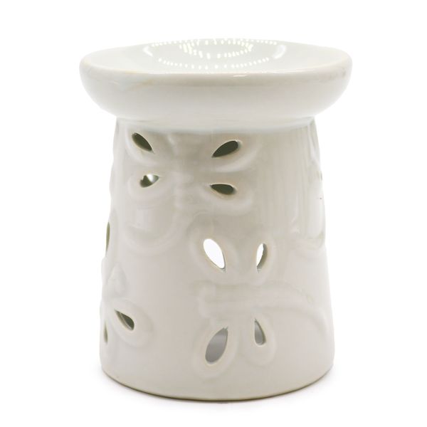Klasická Bílá Aroma Lampa - Vážka