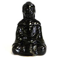 Aroma Lampa Sedící Buddha - Černá