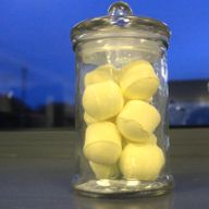 Skleněná Dóza na Cukrovinky - Malá Klasická Čirá