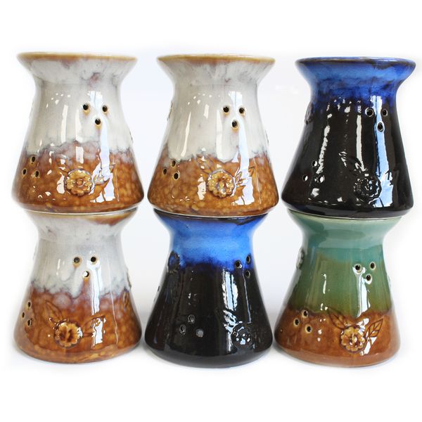 Klasické Rustikální Aroma Lampy - Květy (různé)