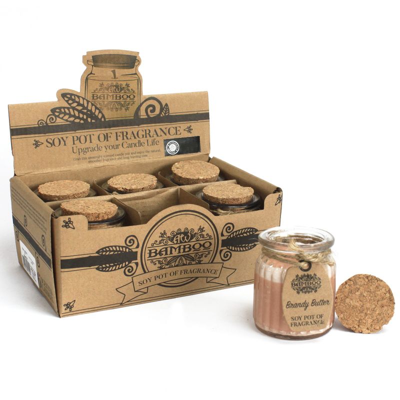 Sójová Vonná Svíčka - Brandy Butter