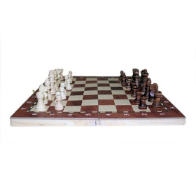 Školské Šachy a  Backgammon - 29cm