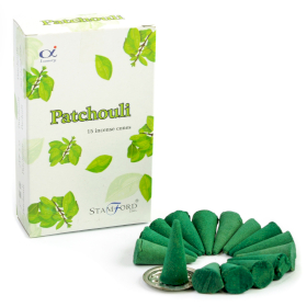 12x Vonné Kužele - Patchouli