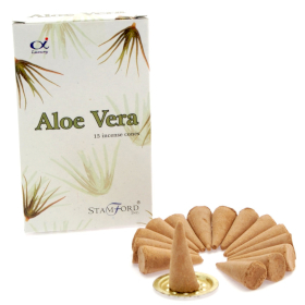 12x Vonné Kužele - Aloe Vera