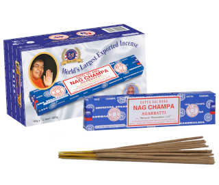 12x Vonné Tyčinky Nag Champa 40g