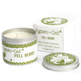 200g Svíčka v Plechovce - Dárkové Balení - Fell Berry
