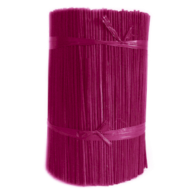 Růžové Difuzní Tyčinky - 25cm x 3mm - 400-500g