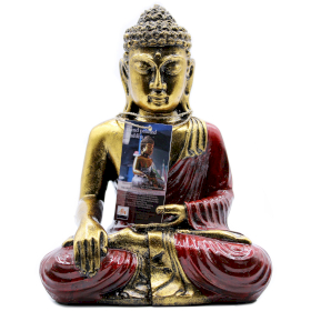Červený & Zlatý Buddha - Velký