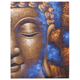 Obraz Buddhu - Tvář - Měděná